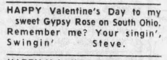 1974 valentine